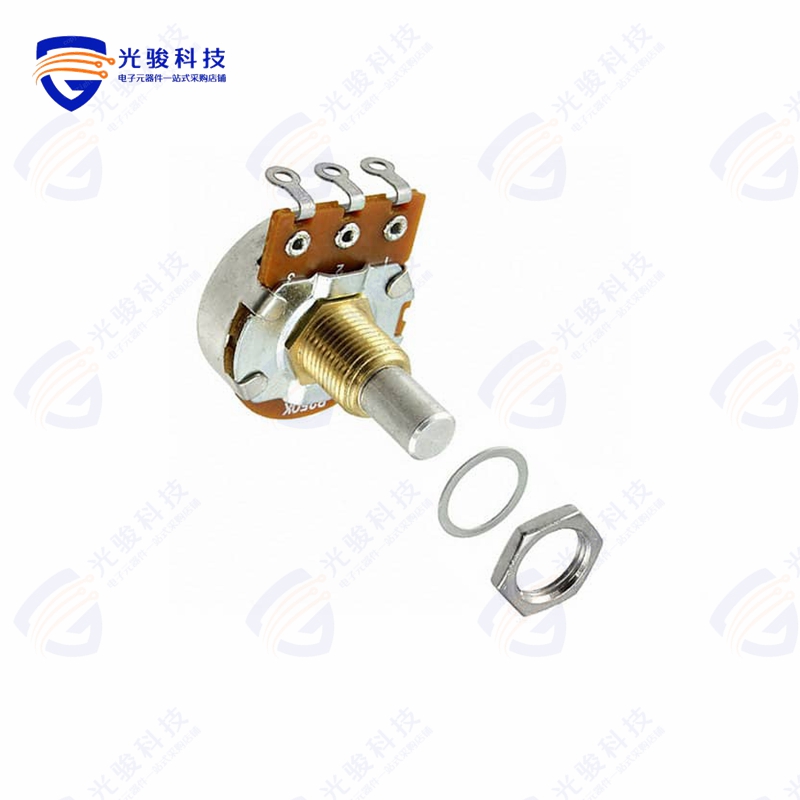 PDB241-GTR01-254B0《POT 250K OHM 1/4W CARBON LINEAR》