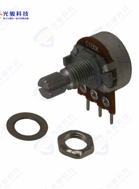 P160KN-0QC15C100K《POT 100K OHM 1/10W PLASTIC R-LOG》