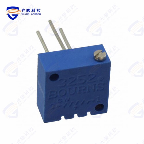 3252P-1-203LF《TRIMMER 20KOHM 0.75W PC PIN SIDE》