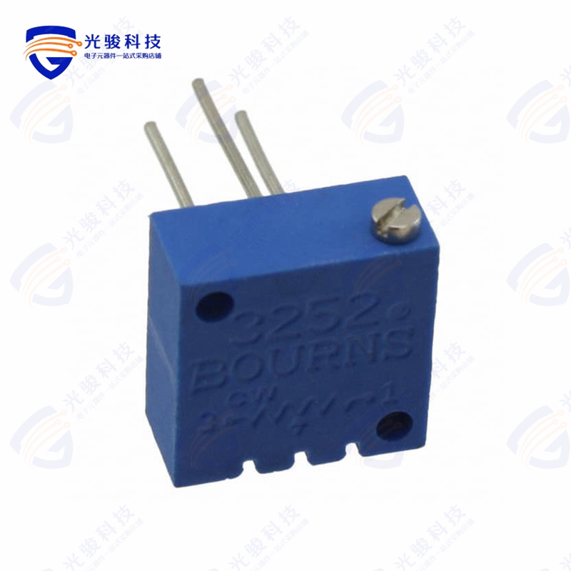 3252P-1-204《TRIMMER 200K OHM 0.75W PC PIN》