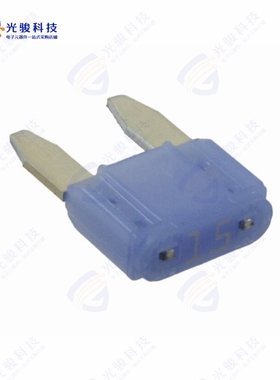 0MIN015.HXGLO《FUSE AUTO 15A 32VAC/VDC BLADE》