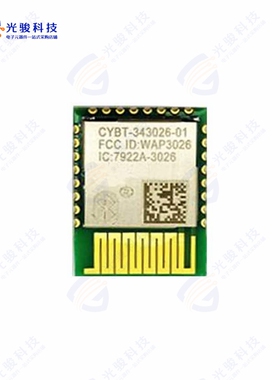 CYBT-343026-01《RX TXRX MOD BLE 5.0 TRC ANT SMD》