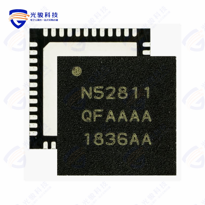 NRF52811-QFAA-T《BLUETOOTH 5.3 SOC SUPPORTING BLU》