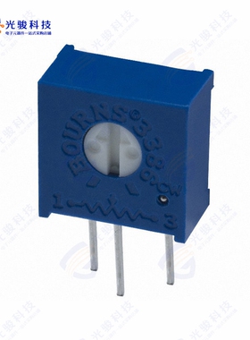 3386H-1-601LF《TRIMMER 600 OHM 0.5W PC PIN SIDE》