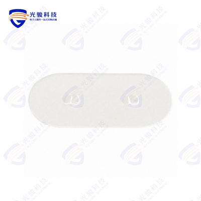 CI-192-028-SR《INSULATOR CRYSTAL 2HOLE CLEAR》