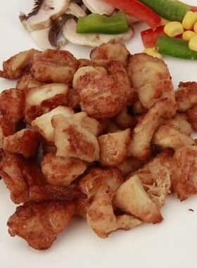 披萨腿肉丁鸡肉粒奥尔良熟鸡腿肉1袋2斤凤飞腾速冻村米小木屋拌饭