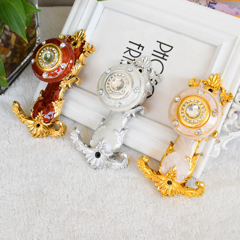 窗帘欧式墙钩辅料配件挂球钩子