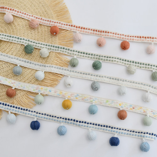 天河花边包丝珠子彩色可零剪装饰