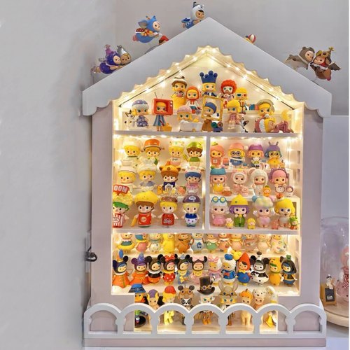 盲盒收纳柜展示架手办陈列柜