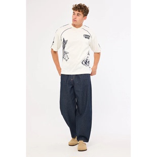 T恤宽松休闲V领球服上衣 Need复古锦鲤短袖 1865 mon 外贸原单Com