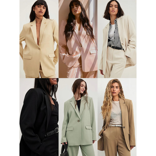 基本款通勤西装外套七色