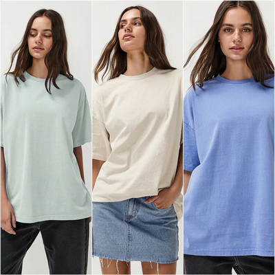简约百搭宽松基本款T恤