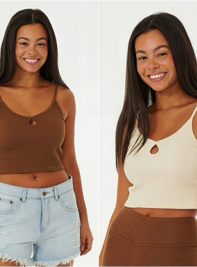 外贸原单Rip*Curl Utopia两色设计感辣妹风内搭小镂空吊带背心