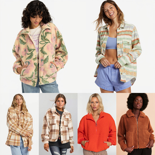 外贸原单Bil 1982 labong休闲宽松舒适外套泰迪熊摇粒绒羊羔毛B8