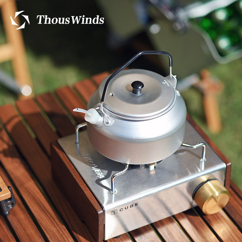超轻铝制户外烧水壶露营咖啡壶