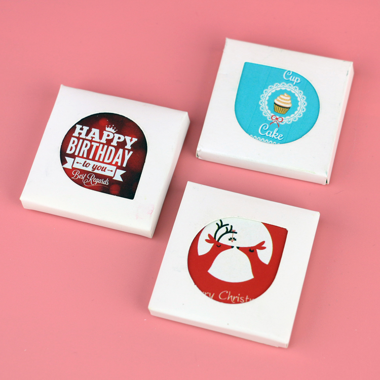 盒装贴纸韩版 装饰标签贴 手帳日记贴 烘焙/38枚入