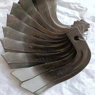旋耕机刀片195,225锰钢耐磨旋耕犁刀245型号一顶五 一顶六