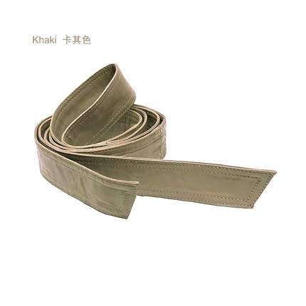 红花银桦 双面折边双线绵羊皮腰带 4X170厘米 多种颜色可选