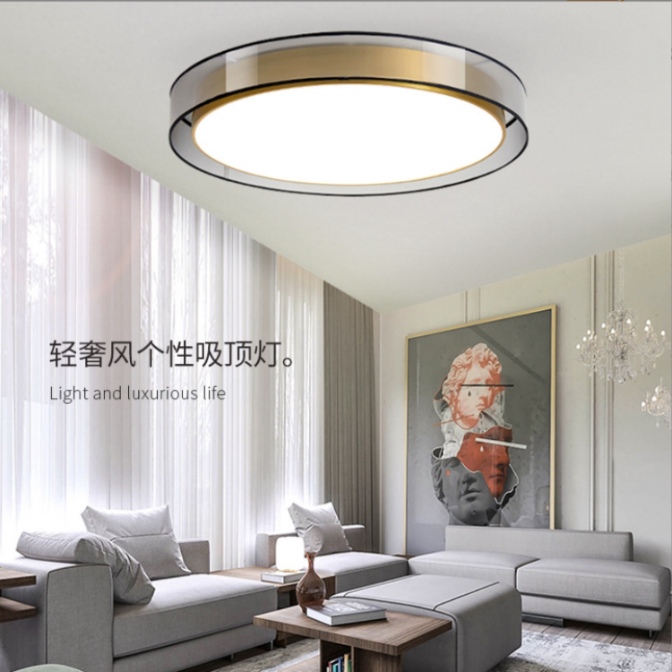现代轻奢led吸顶灯客厅卧室全儿童房吸顶灯