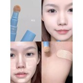 覆盖斑点 海绵头 痘印 泪痕 黑 正品 鼻唇褶皱 多功能遮瑕笔