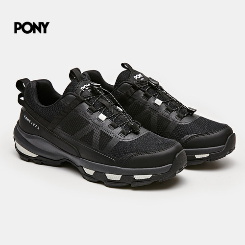 PONY波尼1972徒步鞋男女同款户外登山运动舒适耐磨防臭透气