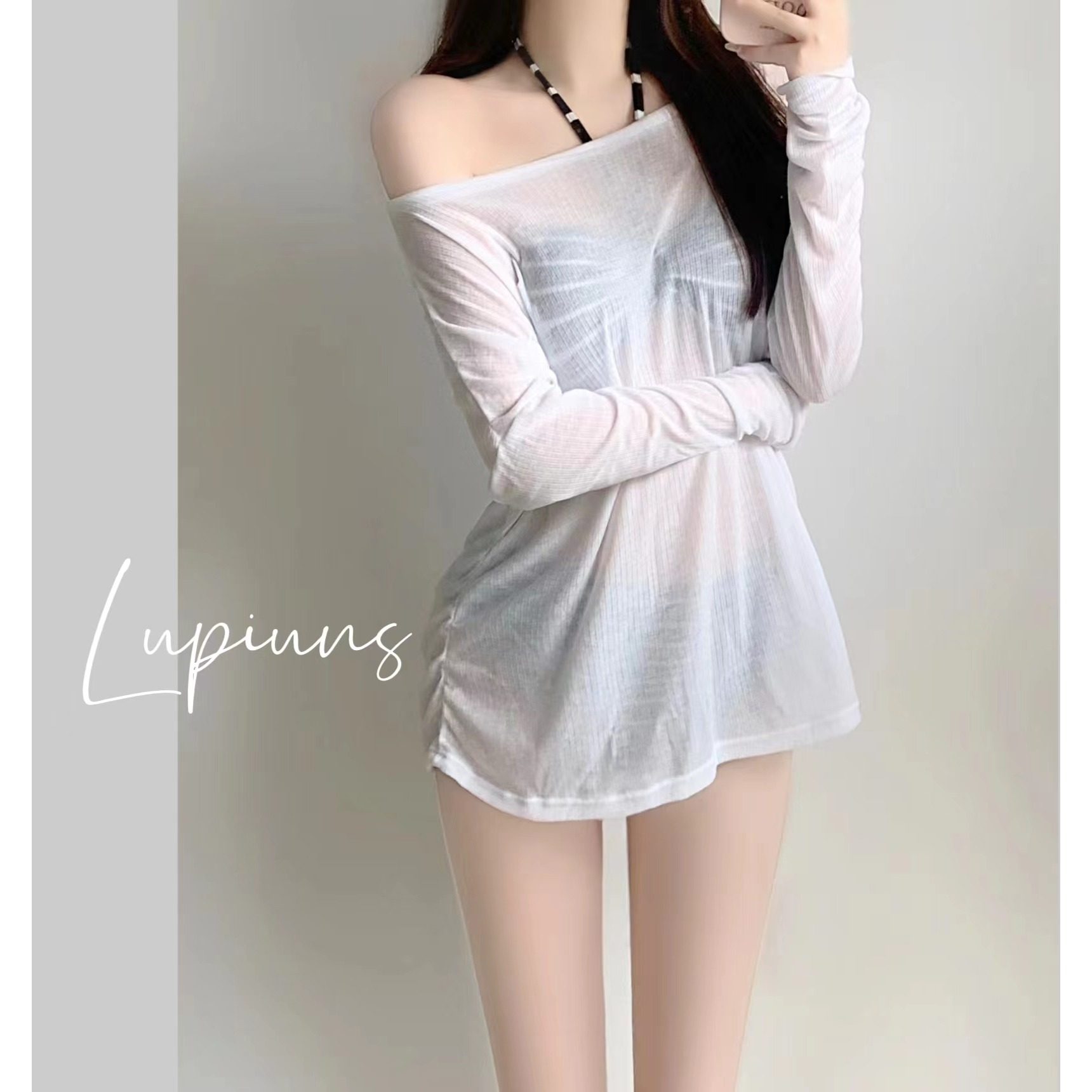 【防晒衫外搭】可下水 防晒显瘦遮肉长袖仙气防晒泳衣小罩衫,运动/瑜伽/健身/球迷用品,沙滩外套,淘宝优惠券,粉丝福利购,淘宝优惠卷