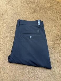 秀而高端2026早春新款男士商务休闲裤时尚百搭修身直筒西裤长裤男