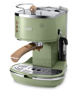 Delonghi/德龙 ECO310家用半自动复古意式泵压咖啡机吐司机电水壶
