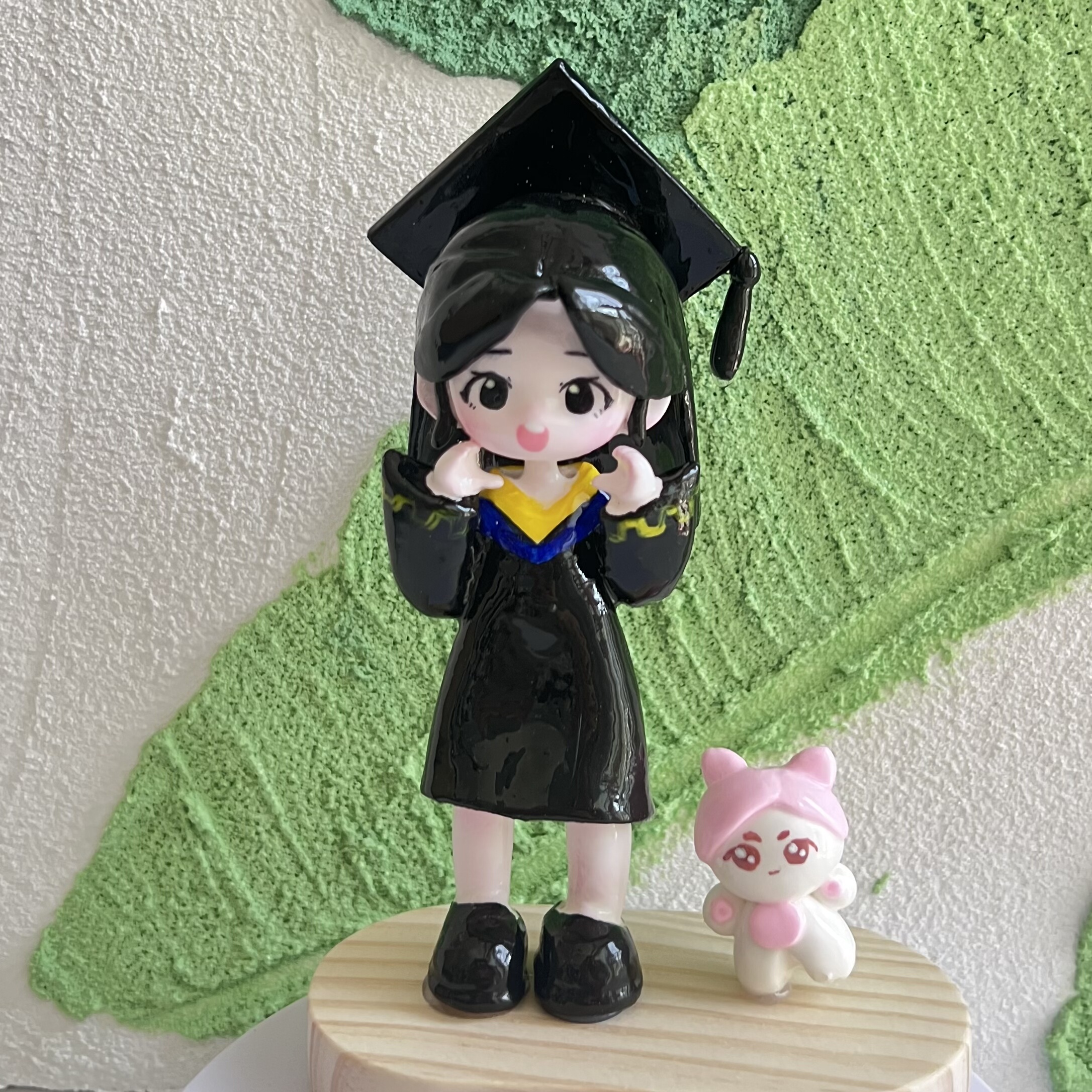 粘土定制人偶真人软陶石塑粘土定制小人偶新婚礼品送生日毕业公仔