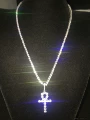 Silver 3mm* 51cm + Cross
