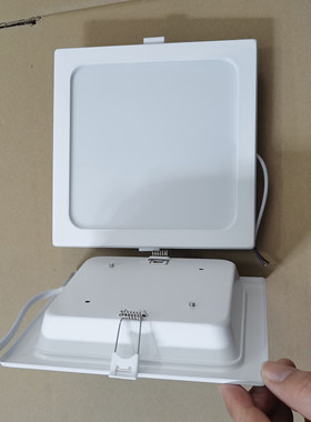 家居照明暗装方格栅led灯15*15天花卡扣开孔14*14嵌入式16吸顶灯