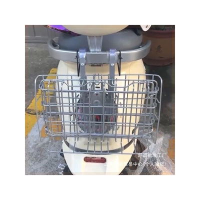 电动车后置车筐自行车前置挂篮收纳头盔雨衣放杂物可折叠防水加粗