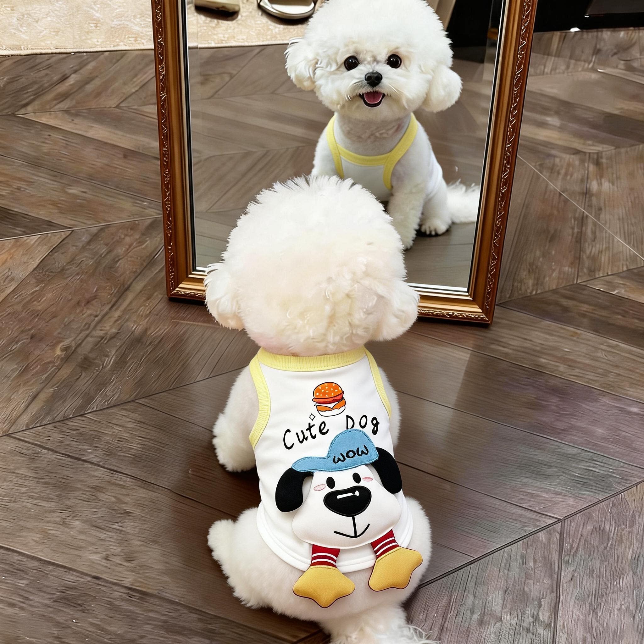 狗狗衣服小狗宠物比熊小型犬薄款夏季背心猫咪衣服2026新款透气