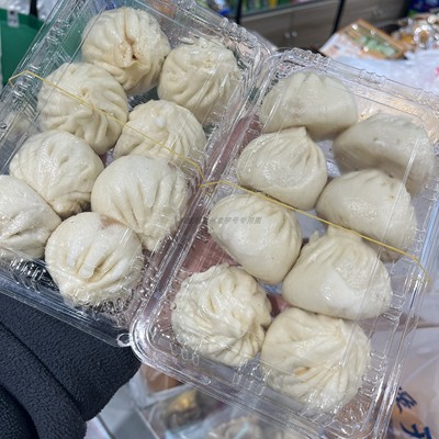 苏州美食特产聚福楼糕团肉包菜包