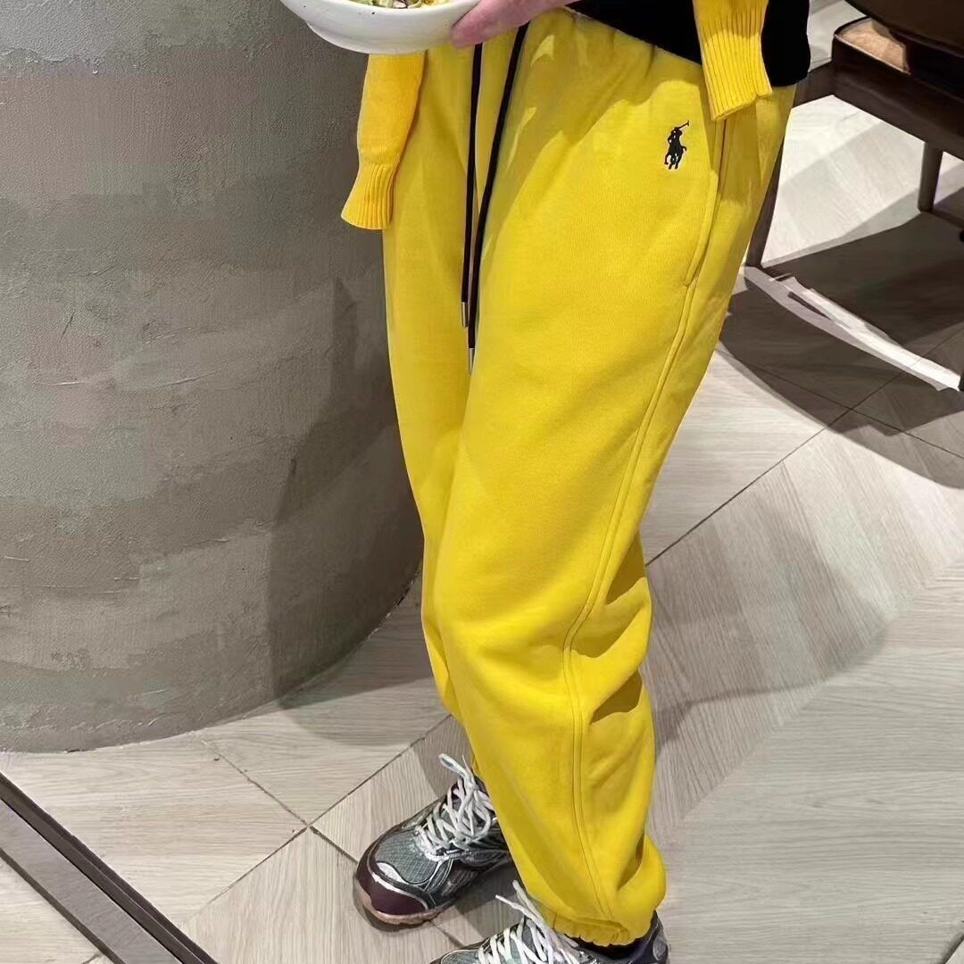 不掉绒加绒卫裤女新2024秋冬季灰色休闲松紧腰宽松百搭束口长裤子