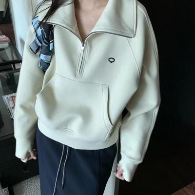 适中宽松纯棉简约卫衣大牌风