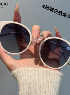 大框偏光显脸小近视防紫外墨镜
