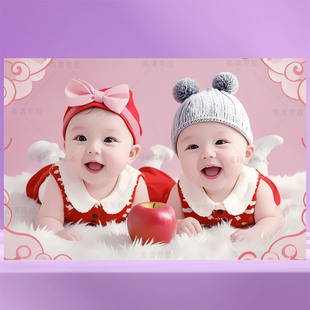 年画娃娃送子图宝宝画报墙贴纸备孕孕期画金童玉女助孕备孕海报hb