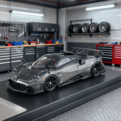MC 1:64 帕加尼Pagani 伊莫拉Imola V12 超跑合金汽车模型
