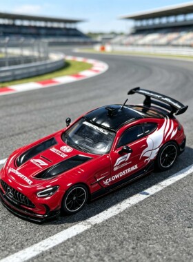 Tarmac Works 1:64 奔驰 AMG GT安全车Safety Car 合金汽车模型