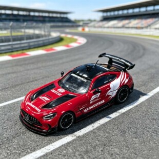 Tarmac Works 1:64 奔驰 AMG GT安全车Safety Car 合金汽车模型