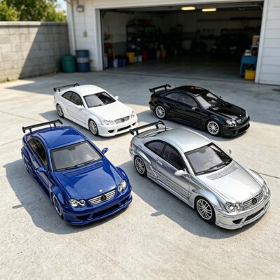Fine model  1:64 奔驰CLK DTM AMG 合金 汽车模型
