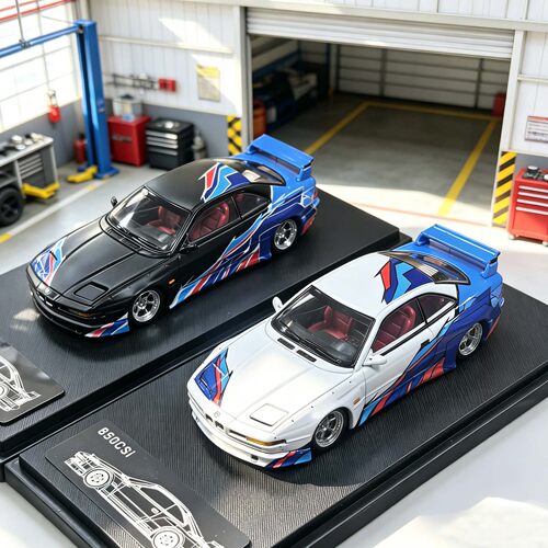 Rhino RM 犀牛 1:64 宝马 850CSi E31 宽体改装 跳灯 合金车模