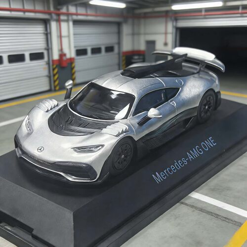 奔驰原厂车模 电车新能源  1:43 AMG One 2023 概念车