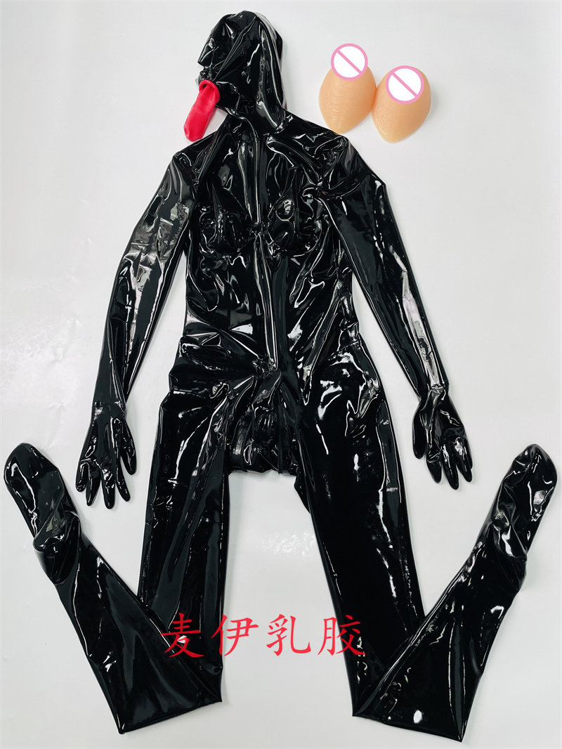 MY 全包衣 塑身连体衣 隐藏双套 乳胶全包紧身衣 定制