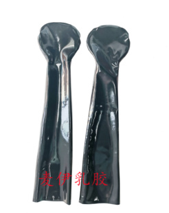 乳胶长手套  乳胶握拳长手套 拳交手套  定制