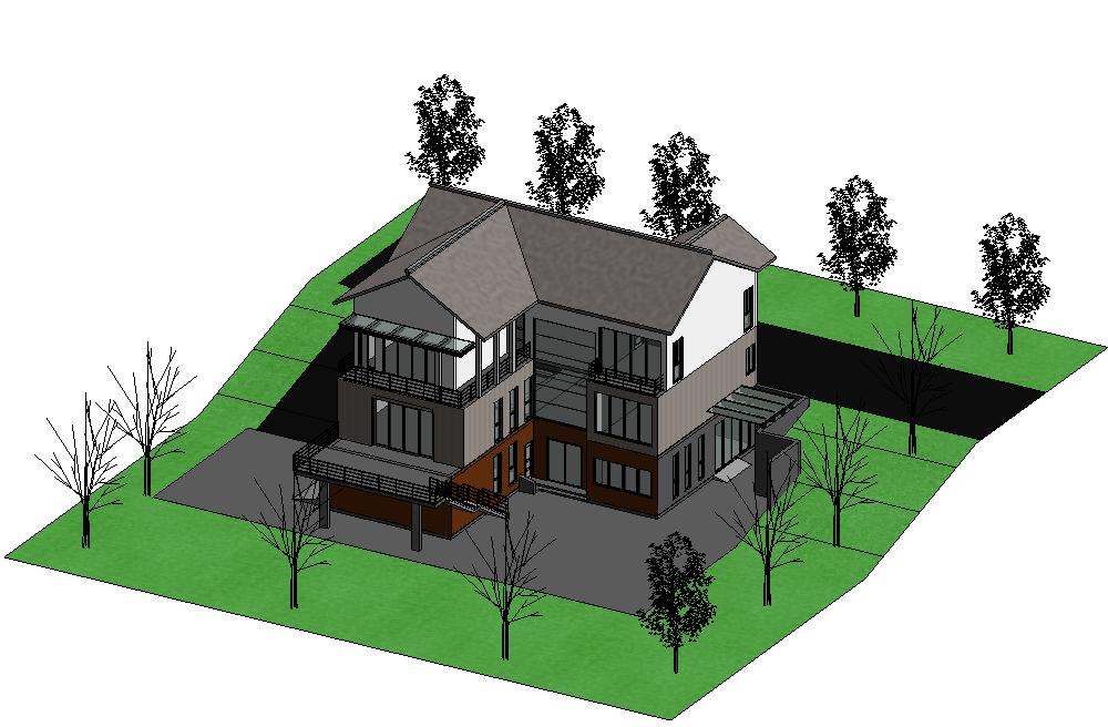 revit建模结构建筑建模施工BIM5DBIMMAKE建模revit族体量建模