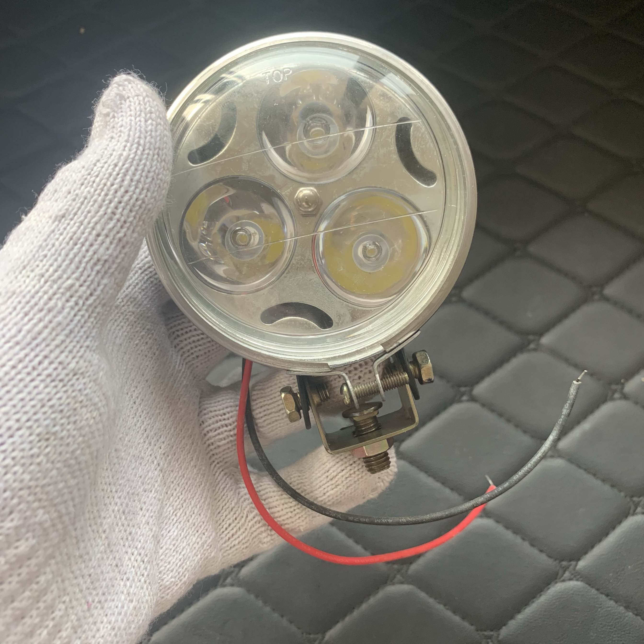 12V-60V通用货车倒车灯电动车摩托车外置前大灯LED灯射灯改装灯