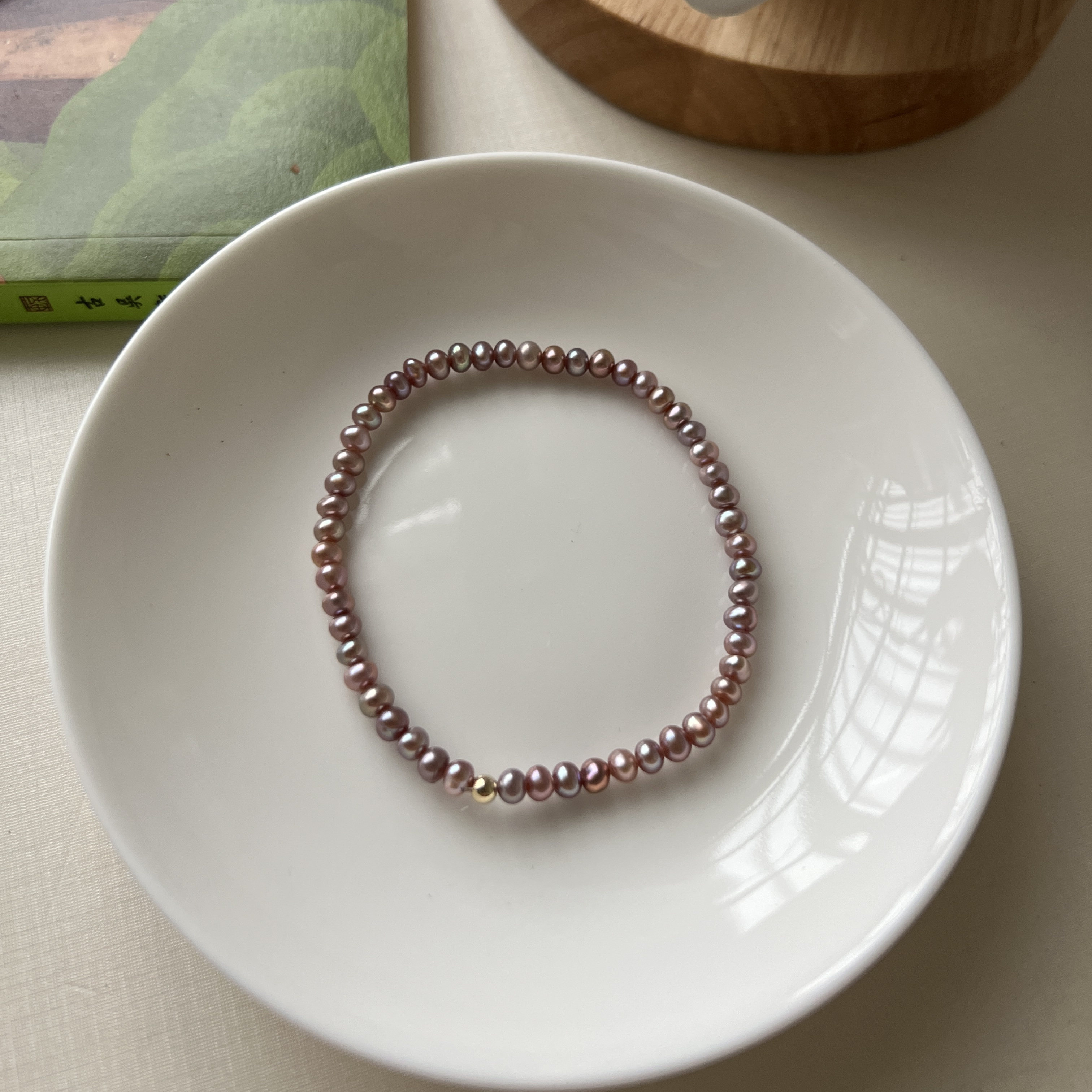 天然彩色珍珠手链简约时尚手链无核极强光怪色手链3-3.5mm弹力绳,珠宝/钻石/翡翠,手饰,淘宝优惠券,粉丝福利购,淘宝优惠卷