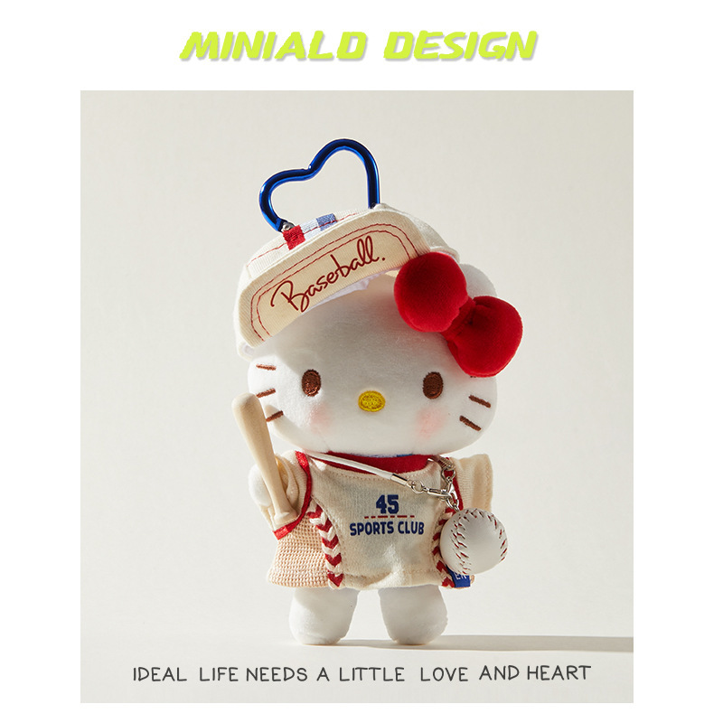 正版hellokitty包包挂件哈喽kitty猫背包小装饰书包钥匙扣高级感